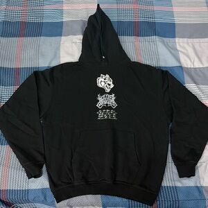 Darc Sport Metal WLVS FRVR Pierce Hoodie – Size M